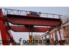 single beam bridge type crane