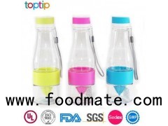 Plastic Fruit Infuser Juice Water Bottle