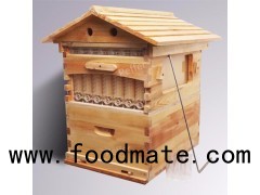 Automatic honey flow bee hive with 7pcs food grade flow frames