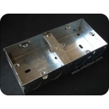 Dual Gang Metal Electrical Back Box