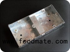 Dual Gang Metal Metal Switch Box