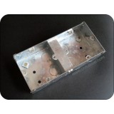 Dual Gang Metal Metal Switch Box