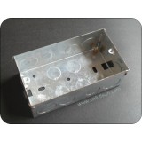 Double Gang Metal Socket Box