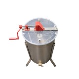 3 frames manual honey extractor honey bee harvesting equipment hand crank bee clean centrifuge