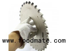 PCD saw blade for cement sand natural fibers