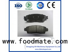 Auto Car Parts Disc Brake Pad D1677 for Isuzu Chevrolet