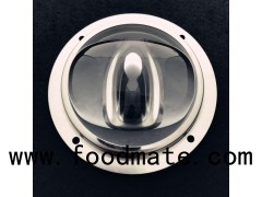 10W-100W Glass LED lens 78MM for streetlamp