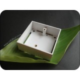 Single Gang PVC Pattress Box