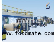 Honeycomb paper making machine