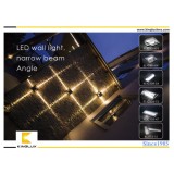 narrow beam glass led cylindrical lenses for led wall lights