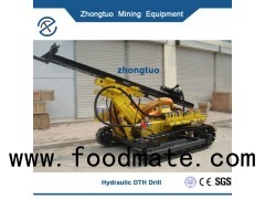 Top hammer pneumatic crawler rock drill machine