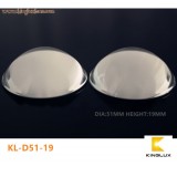 optical glass material headlight led focusing lens