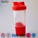 16oz Shaker Bottle with Storage