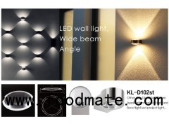 led wide beam lens for led wall lamp