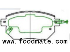 Auto Car Parts Disc Brake Pad RD969 for NISSAN