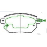 Auto Car Parts Disc Brake Pad RD969 for NISSAN