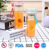 Double Wall Tea Glass Bottle