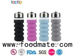 Squeeze Silicone Collapsible Water Bottle