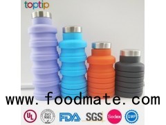 Silicone Foldable Water Bottle