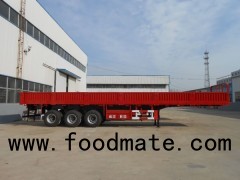 3 Axle 40-60 Ton Side Wall Semi Trailer Fence Cargo Trailer