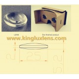 25MM BICONVEX LENS FOR GOOGLE CARBOARD 3D GLASS