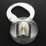 92mm LED lighting polarized glass lens 160*60 degree lentille LED