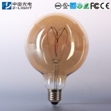 Spiral filament LED bulb