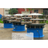 PTA pvc circular vibrating screen