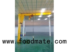 360 degree swing column jib crane 500kg