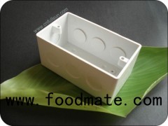 Rectangular PVC Electrical Switch Box