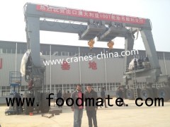 100T Rubber Tyred Gantry Crane To Australia