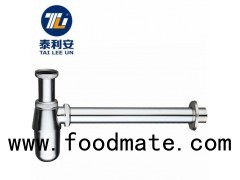 Sanitary Ware Brass Bottle Trap For Sink