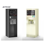 Big Touch Screen Espresso Coffee Vending Machine Free Standing With the most Diverse drinks