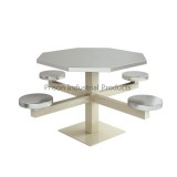 4-person Pedestal Table