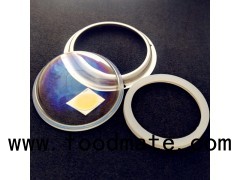 custom 100w 120degree led glass lens