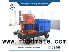 dry process shotcrete machine