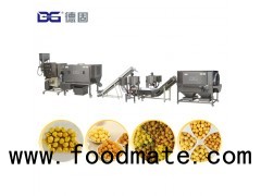 Snack food hot air American popcorn caramelized coating line