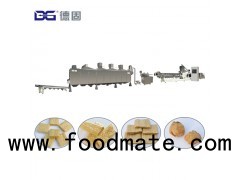 Fibre soybean protein production process soya nuggets machine