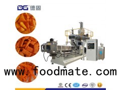 Potato waved chips snack making extruder machine/Wheat puff pellet food processing line