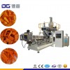 Oil curtain fried wheat flour based corn waved chips making machine