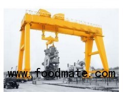 100T Construction Machine Double Girder Gantry Crane with Shield For Subway Underground