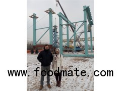 Hydraulic Rubber Crane Rubber Tyred Container Gantry Crane