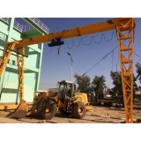 MH Electric Gantry Crane With Rail Track