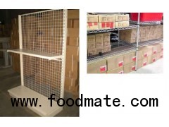 Wire Mesh Partition Shelving