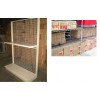 Wire Mesh Partition Shelving