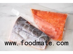 Top quality frozen chum salmon portions on sale