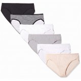 Women Cotton Stretch Hi-Cut Brief Panty