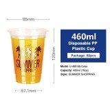 Disposable Transparent Plastic Cup