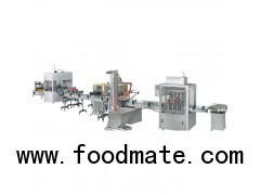 Automatic Shampoo Filling Capping Labeling Production Line