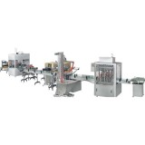 Automatic Shampoo Filling Capping Labeling Production Line